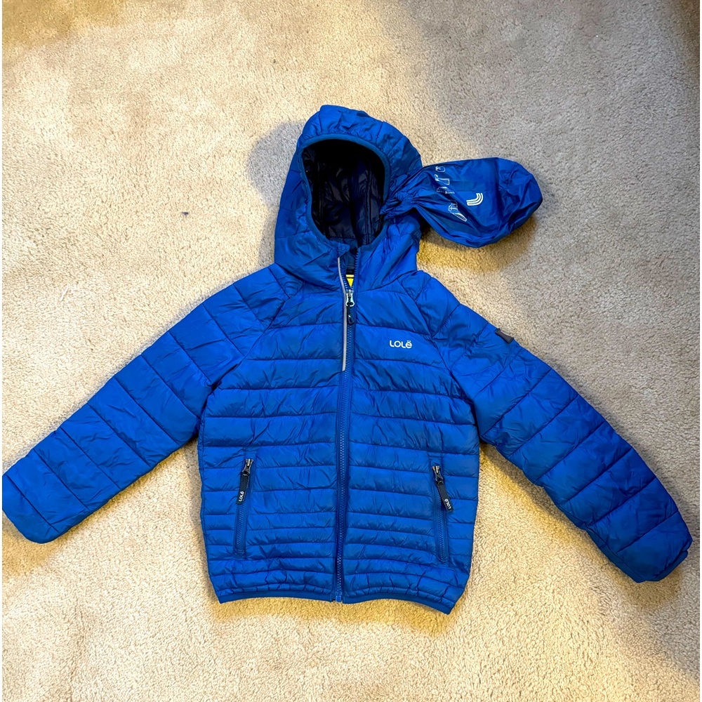 Lolë kids spring coat in size 5/6